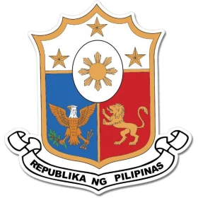 1-60 Philippines Coat of Arms Emblem Wall Window Car Sticker