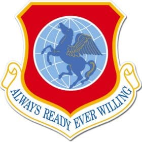 1-60 US Army 139th Airlift Squadron Emblem Window Car Vinyl Sticker