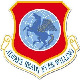 1-60 US Army 139th Airlift Squadron Emblem Window Car Vinyl Sticker
