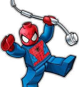 Lego Spider Man Web Slinging Vinyl Sticker Decal