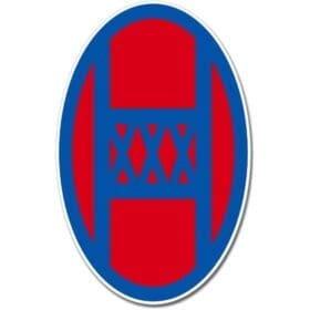 1 US Army Infantry 30th Division Old Hickory Emblem Sticker