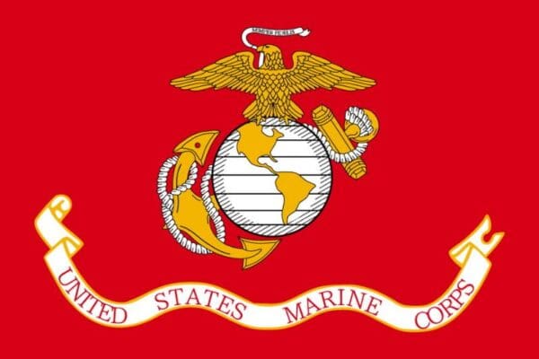 1 US Marine Corps Flag Wall Window Car Vinyl Sticker