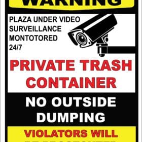 24x30 Warning Sign 1