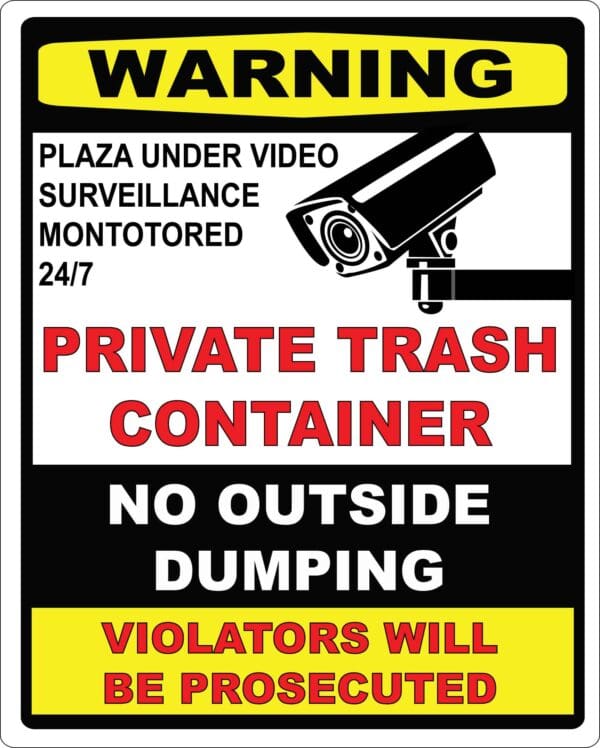 24x30 Warning Sign 1