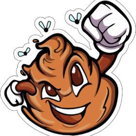 Get a Laugh with Our Hilarious "Epic Poop" Vinyl Sticker! Bring Some Humor to Your Space and stand out from the crowd with Our "Epic Poop"