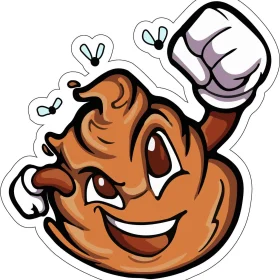 Get a Laugh with Our Hilarious "Epic Poop" Vinyl Sticker! Bring Some Humor to Your Space and stand out from the crowd with Our "Epic Poop"