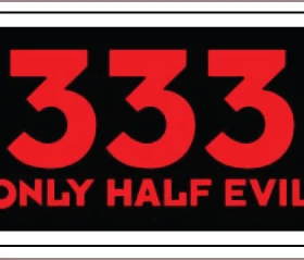 333-only-half-evil-vinyl-sticker
