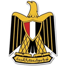 4-60 Egypt Coat of Arms Emblem Wall Window Car Vinyl Sticker