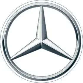 Mercedes Benz Car Logo Symbol Vinyl Sticker
