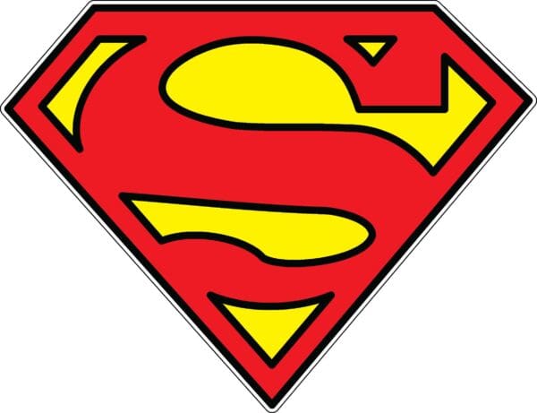 8x5-4 Superman Logo VECTOR