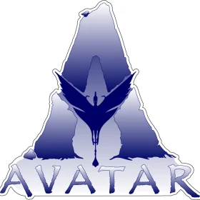 Avatar Movie Logo vinyl sticker