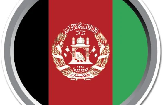Afghanistan Round Flag Wall Window Car Vinyl Sticker Decal