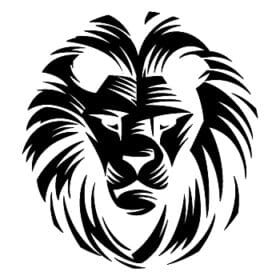 Africa Lion Tiger Wild Cat Cutout Vinyl Decal