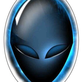 Alien-Blue-Space-Logo-Vinyl-Sticker