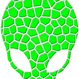 Alien Green Logo Alienware Vinyl Sticker