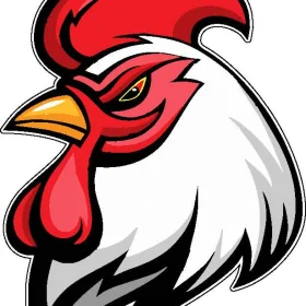 Angry-Rooster-Cartoon-Style-vinyl-sticker