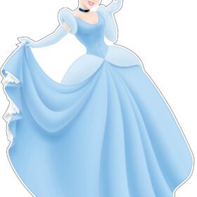Another Cinderella Disney Princess vinyl sticker