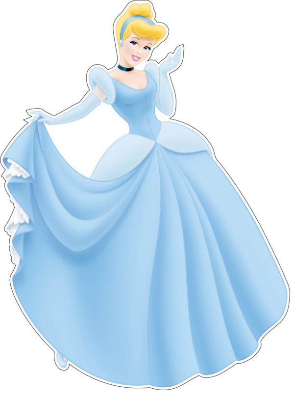 Another Cinderella Disney Princess vinyl sticker