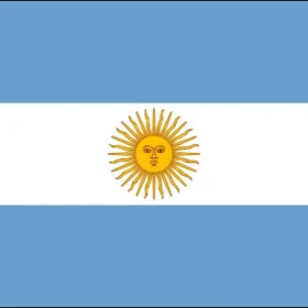 Argentina Standard Flag Wall Window Car Vinyl Sticker Decal
