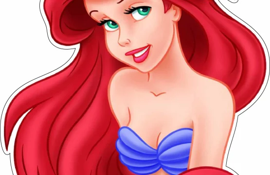 Ariel-Mermaid-Disney-Princess-vinyl-sticker