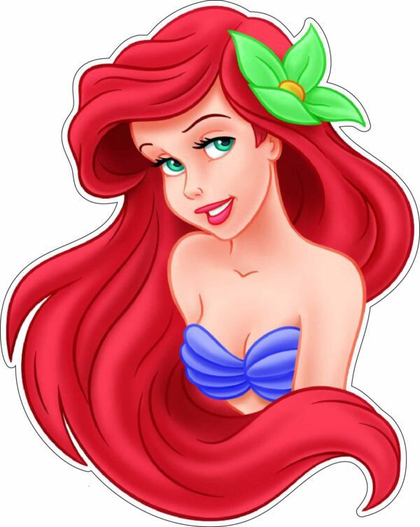 Ariel-Mermaid-Disney-Princess-vinyl-sticker