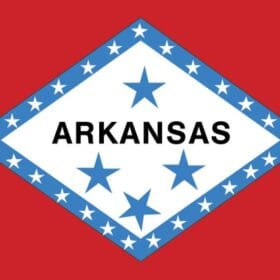 Arkansas State Flag Wall Window Car Vinyl Sticker Decal