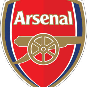 Arsenal Football Club Logo Premier League Icon Gunners Pride North London Powerhouse Iconic Cannon Crest Traditional FC Badge Victory Spirit Historic Legacy Sports vinyl sticker