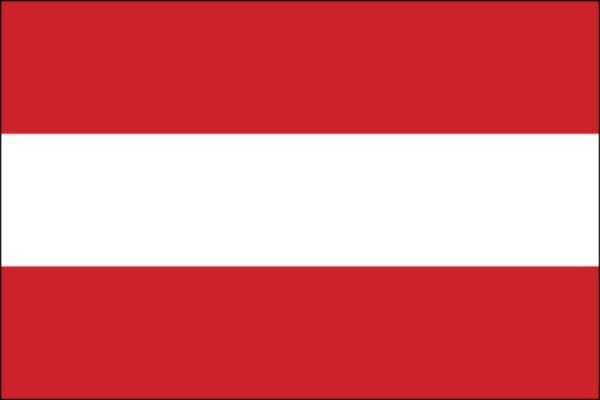 Austria Standard Flag Wall Window Car Vinyl Sticker Decal