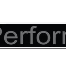 BMW Performance logo vinyl sticker