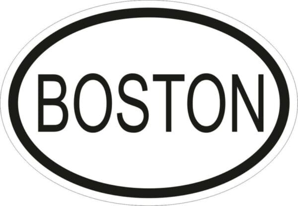 BOSTON CITY COUNTRY CODE OVAL STICKER.JPG