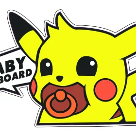 Baby on Board Pikachu