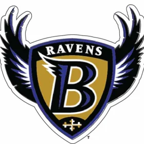 Baltimore Ravens Seek Purple and Black Power Lamar Magic Team Pride Vinyl Sticker