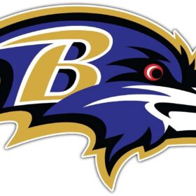 Baltimore Ravens NFL Football Car Bumper Locker Notebook Sticker