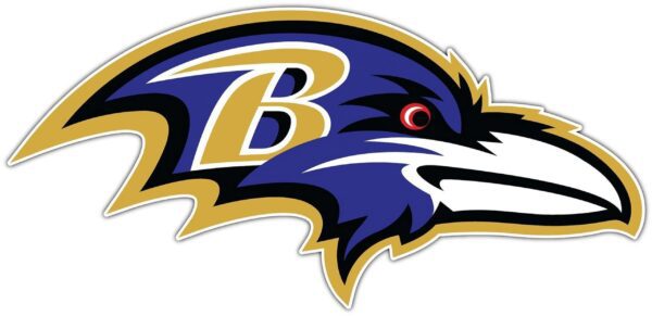 Baltimore Ravens NFL Football Car Bumper Locker Notebook Sticker