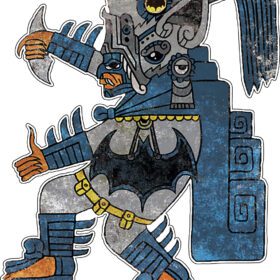 Batman-Ancient-Aztec-Art-vinyl-sticker