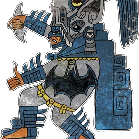 Batman-Ancient-Aztec-Art-vinyl-sticker