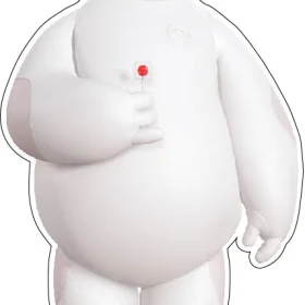 Baymax lolipop Big Hero Six Vinyl Sticker