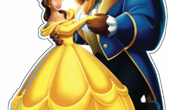 Beauty-And-Beast-Disney-vinyl-sticker