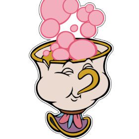 Beauty-And-The-Beast-Chip-vinyl-sticker