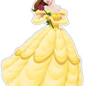 Belle-The-Disney-Princess-vinyl-sticker