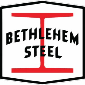 Bethlehem-Steel-Railroad-Train-Railway-Locomotive-Sign-vinyl-sticker