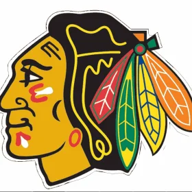 Blackhawks Head Native People of America