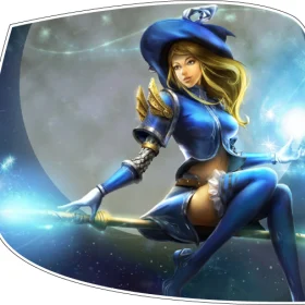 Blue-Sexy-Flying-Witch-Halloween-vinyl-sticker