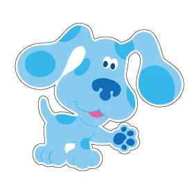 Blues-Clues-Nickelodeon-Puppy-Dog-vinyl-sticker