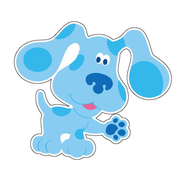 Blues-Clues-Nickelodeon-Puppy-Dog-vinyl-sticker