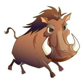 Boar Wildlife Forest Wall Window Car Vinyl Sticker Decal