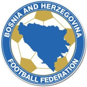Bosnia Herzegovina Football Ass. Team Crest Wall Window Car Sticker