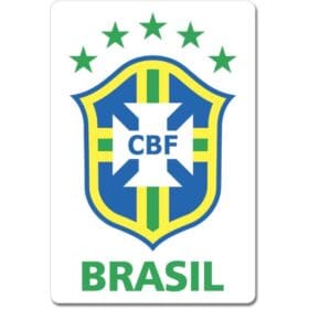 Brasil Football Ass. Team Crest Wall Window Car Sticker Decal