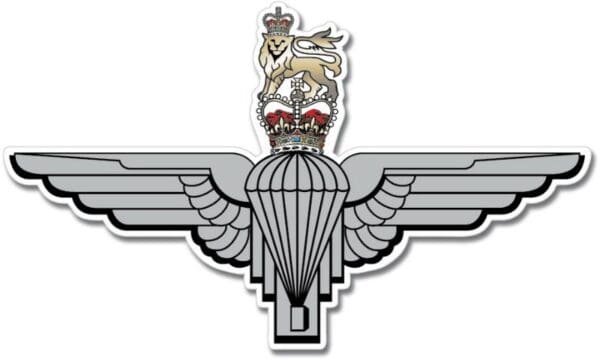British Army Parachute Regiment Emblem Sticker Decal