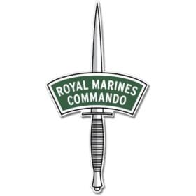 British Army Royal Marines Commando Emblem Sticker Decal